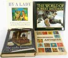 FOUR BOOKS INCL. ROBERT BATEMAN