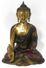 CHINESE BRONZE BUDDHA SCULPTURE