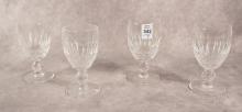FOUR WATERFORD WINE GLASSES