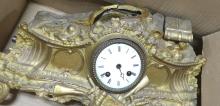 TWO ANTIQUE CLOCKS