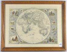 PAIR JOHN TALLIS MAPS