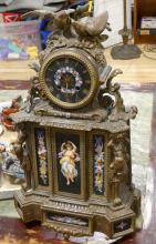 TWO ANTIQUE CLOCKS