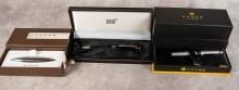 MONT BLANC AND CROSS PENS