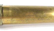 EARLY 19TH CENTURY CAPTAIN'S TELESCOPE