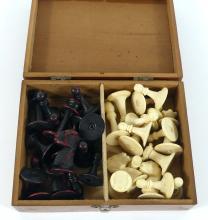 ANTIQUE CHESS GAME SET