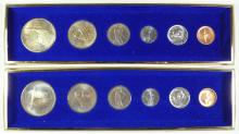 2 CANADIAN 1967 COIN SETS