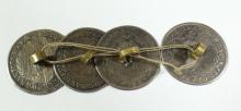 ANTIQUE COIN BUTTONS