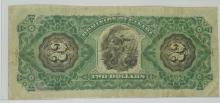 DOMINION OF CANADA $2 NOTE