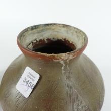 THREE POTTERY VASES