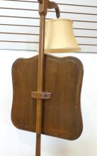 ANTIQUE MULTI-FUNCTIONAL POLE SCREEN
