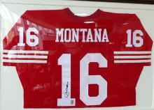 AUTOGRAPHED JOE MONTANA JERSEY