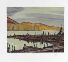 SET OF HAND-SIGNED A.J. CASSON PRINTS