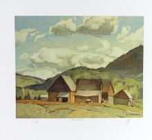 SET OF HAND-SIGNED A.J. CASSON PRINTS