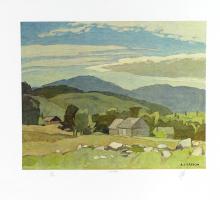 SET OF HAND-SIGNED A.J. CASSON PRINTS