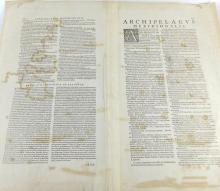 1650 MAP OF THE SOUTHERN ARCHIPELAGO