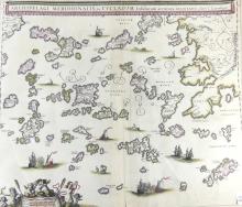 1650 MAP OF THE SOUTHERN ARCHIPELAGO