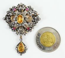 18TH/19TH CENTURY BROOCH/PENDANT