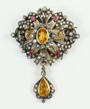 18TH/19TH CENTURY BROOCH/PENDANT