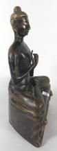 BRONZE BUDDHA STATUE