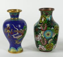 CLOISONNE VASES
