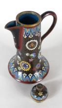 JAPANESE CLOISONNE TEAPOT