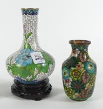 CLOISONNE VASES