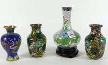 CLOISONNE VASES