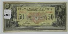 BANK OF COMMERCE $50 BILL