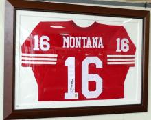 AUTOGRAPHED JOE MONTANA JERSEY