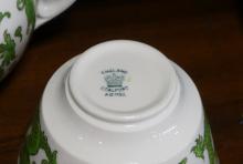 COALPORT "GREEN DRAGON" TEA SET