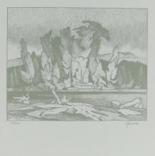 A.J. CASSON BOOK AND PRINT SET