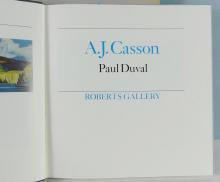 A.J. CASSON BOOK AND PRINT SET