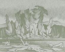 A.J. CASSON BOOK AND PRINT SET