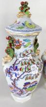 PAIR MASON'S IRONSTONE URNS