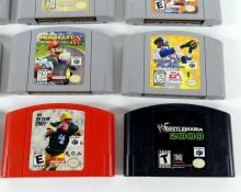 NINTENDO 64 SYSTEM & GAMES