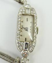 LADIES' DIAMOND WRISTWATCH