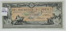 BANK OF COMMERE $10 BILL