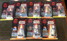 ELEVEN STAR WARS ACTION FIGURES