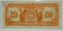 BANK OF COMMERCE $20 BILL