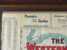 1923 WESTERN FAIR MAP/ADVERTISEMENT