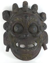 ANTIQUE TIBETAN MASK