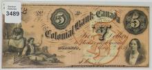 COLONIAL BANK $5 BILL