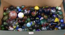 BOX OF MARBLES