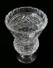 LARGE WATERFORD CRYSTAL VASE