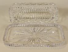 WATERFORD BUTTER DISH