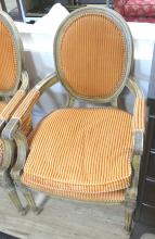 PAIR OF FRENCH DECORATOR ARMCHAIRS