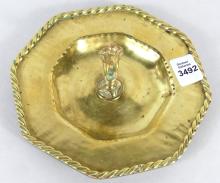 ENGLISH BRASS DISH