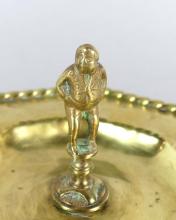 ENGLISH BRASS DISH