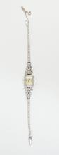LADIES' DIAMOND WRISTWATCH