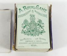 RARE VICTORIAN ERA CARD GAME